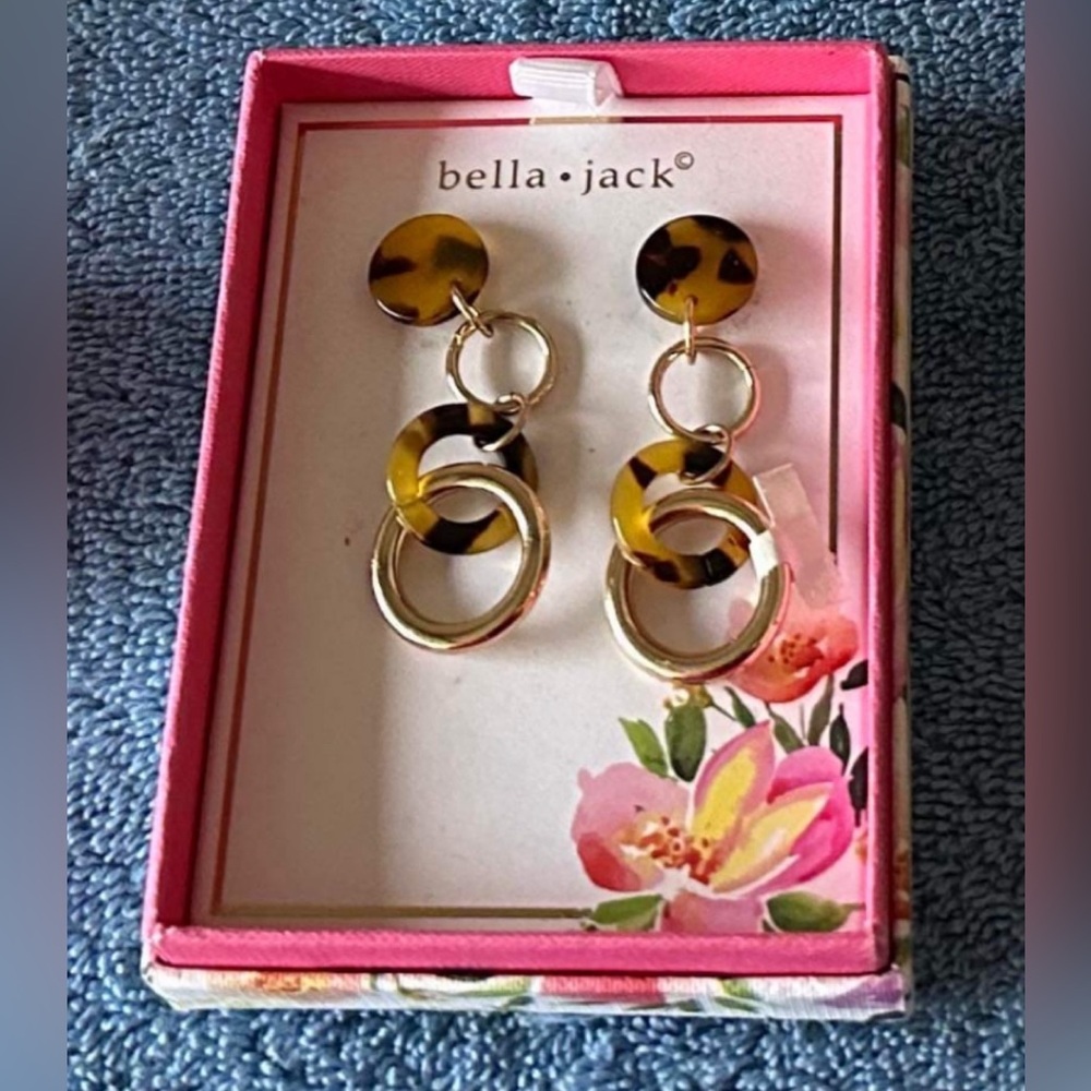 Bella Jack Earrings Pierced Earrings BNIB